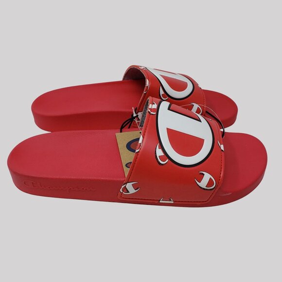 Champion Men's IPO Repeat Slides Sandals Size 12 - Picture 4 of 9